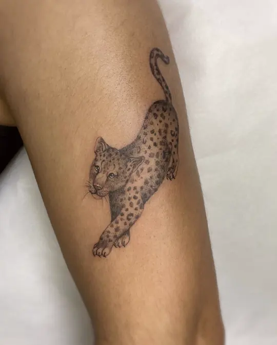 Tatuagem Oncinha, de Bya