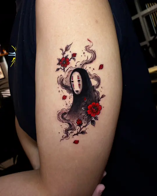 Tatuagem Kaonashi, de Igor Caselato