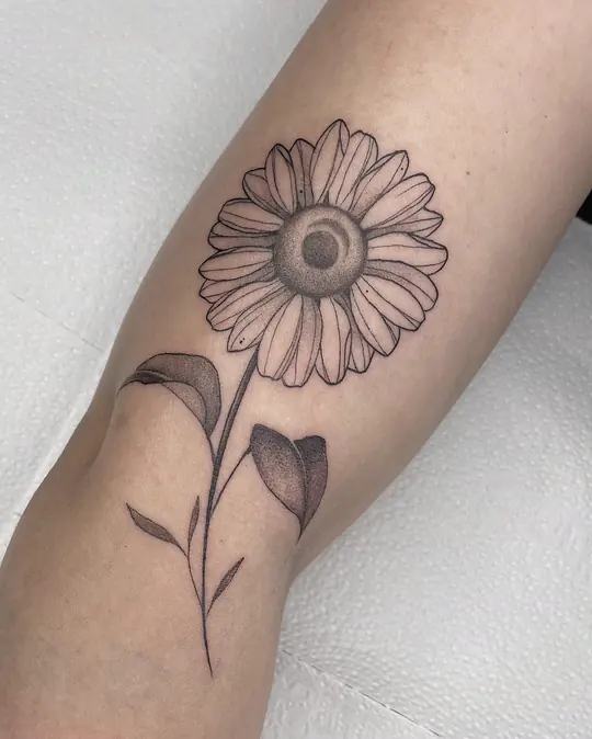 Tatuagem Girassol, de Nathália Velasco
