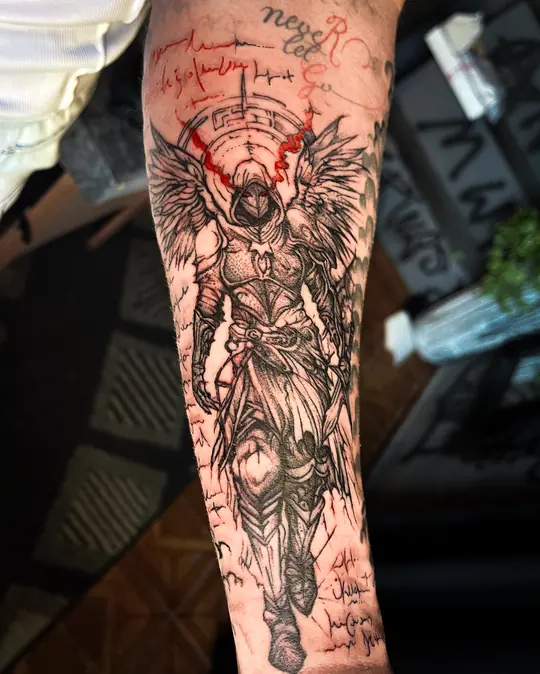 Tatuagem Primeira sessão, de Richard Fileni