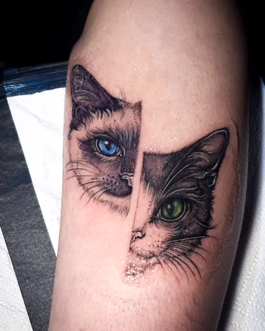 Tatuagem Mike e Buma, de Richard Fileni